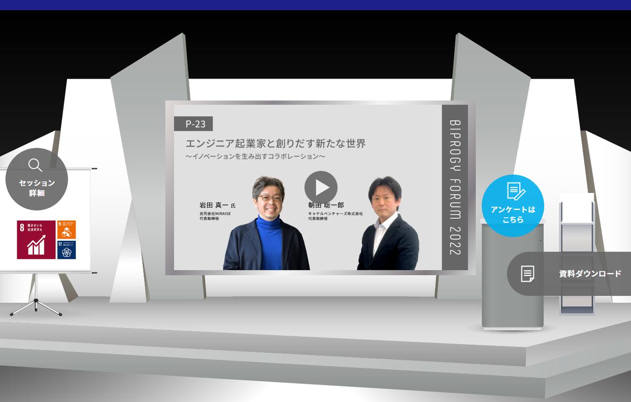 MIRAISE Partner ＆ CEO 岩田 真一　キャナルベンチャーズ　代表取締役　朝田 聡一郎