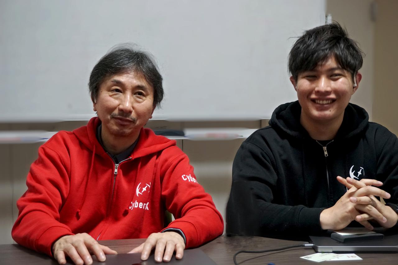 CyberneX 代表取締役CEO/CTO 馬場基文 CSO 泉水亮介