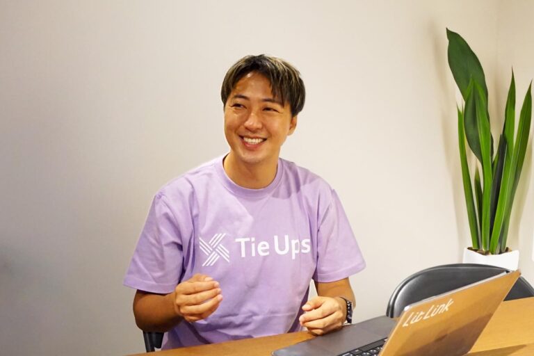 TieUps CEO/CDO・Founder 小原史啓